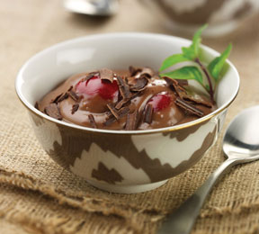 Diabetes-Friendly Chocolate Cherry Pudding Diabetes-Friendly Chocolate Cherry Pudding